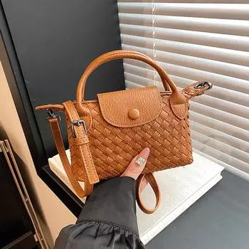 Женская сетчатая сумка через плечо, женская маленькая простая сумка через плечо