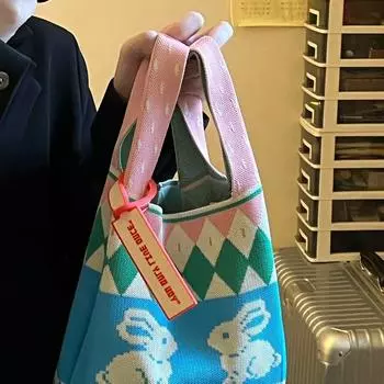 Женская сетчатая сумка на запястье, повседневная сумка через плечо