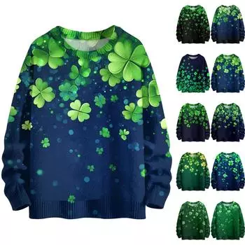 Женская сексуальная драпированная футболка с длинным рукавом и вырезом, облегающий топ с глубоким вырезом, рубашки для выхода в свет. День Патрика XL тёмно-синий