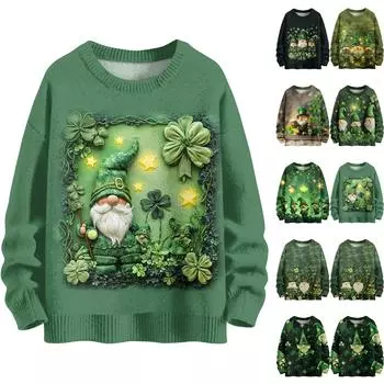 Женская сексуальная драпированная футболка с длинным рукавом и вырезом, облегающий топ с глубоким вырезом, рубашки для выхода в свет. День Патрика M