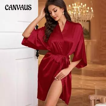 Женская сексуальная повседневная тонкая домашняя одежда больших размеров, простая повседневная свободная пижама со шнуровкой S розовый