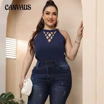 Женская сексуальная рубашка размера плюс с выжженным цветком и камзолом, повседневные топы 1XL чёрный