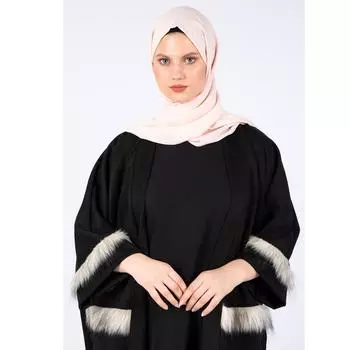 Женская шаль из джидды с лососем