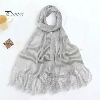 Женская шаль, яркая цветная отделка кисточками, блестящее платье, шаль, повседневная одежда, свадьбы, вечеринки, шаль, накидка, аксессуар для одежды золотистый