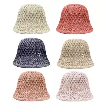 Женская шерстяная шапка, утепленная, теплая, вязаная шапка с ушками One Size хаки