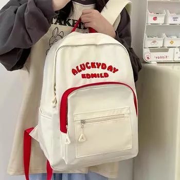 Женская школьная сумка Campus. Легкий рюкзак для учащихся средних школ. Small жёлтый