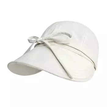 Женская шляпа от солнца для улицы UPF 50+ с широкими полями, козырек, летняя пляжная кепка с защитой от ультрафиолета, складная рыболовная шляпа с отверстием для хвостика бежевый