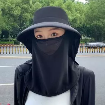 Женская шляпа с плоским верхом и широкими полями, складная, легкая, дышащая, с сильным солнцезащитным эффектом, летняя шляпа хаки