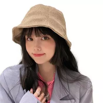 Женская шляпа-ведро для рыбалки, модная летняя солнцезащитная шляпа с козырьком