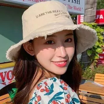 Женская шляпа-ведро Панама Солнцезащитный козырек Дышащая защитная шляпа для рыбалки Кепка с хвостиком Летние шляпы Пляжные солнцезащитные шляпы