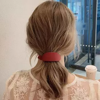 Женская шпилька для волос 12,5 г 7,5 см*3 см ABS банан зажим среднего размера розовый цвет коричневый