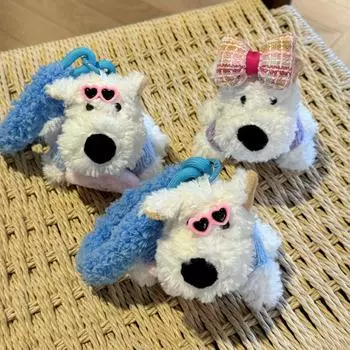 Женская симпатичная сумка с вышивкой West Highland Dog - плюшевые игрушки-украшения