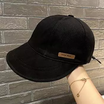 Женская складная шляпа от солнца летняя пляжная бейсболка солнцезащитный крем защита от ультрафиолета 56-58cm бежевый