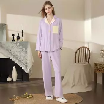 Женская сладкая конфетная цветная пижама осенне-зимняя бархатная теплая пижама повседневная домашняя одежда с длинными рукавами велюровая ночная рубашка One Size розовый