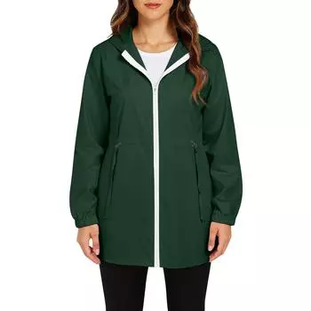 Женская солнцезащитная спортивная одежда для улицы, костюм, повседневная куртка L армия зеленый