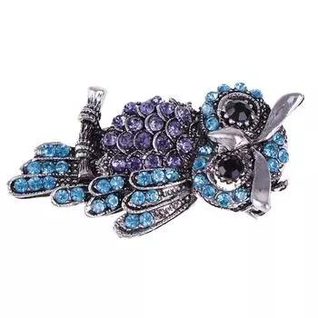 Женская сова из цинкового сплава, модная имитация броши, значок, рождественские подарки