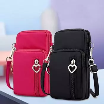 Женская спортивная легкая мини-сумка через плечо в подарок 6 синий