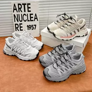 Женская спортивная обувь, дышащая нишевая повседневная спортивная обувь, увеличивающая рост, обувь для папы 35 белый