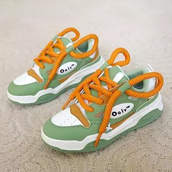 Женская спортивная обувь Модная толстая спортивная обувь Повседневная обувь на весну и осень Женские роскошные кроссовки Женские туфли на плоской подошве 35