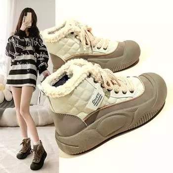 Женская спортивная обувь в продаже. Кроссовки из кожи на шнуровке. Зимняя женская вулканизированная обувь. Легкая парусиновая обувь с круглым носком. Повседневная обувь. 35 серый