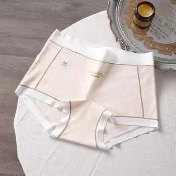 Женская спортивная сумка из цветного хлопка большого размера на весну и осень, трусы-боксеры с антибактериальным хлопком 10a и удлиненной ластовицей XL