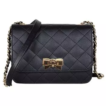 Женская стеганая сумка через плечо для девочек 8 x 3 x 6 in