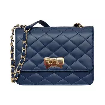 Женская стеганая сумка через плечо для девочек 8 x 3 x 6 in