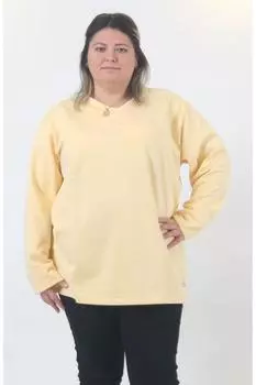 Женская стильная толстовка большого размера с длинным рукавом унисекс толстовка больших размеров