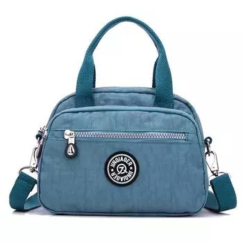 Женская сумка 2022, новая модная сумка через плечо, легкая моющаяся нейлоновая маленькая сумка для отдыха