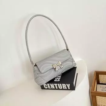 Женская сумка-багет, усовершенствованное тиснение, высококачественные материалы, превосходное качество, улучшенный характер, четыре сезона