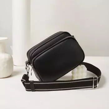 Женская сумка большой емкости Crossbody Маленькая сумка женская сумка через плечо маленькая квадратная сумка чёрный