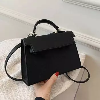 Женская сумка большой емкости сумка через плечо новый стиль модная сумка кара модная простая универсальная одинарная сумка