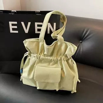 Женская сумка большой вместимости 2024 года, новая модная и модная дорожная сумка, большая сумка для студентов, повседневная сумка через плечо