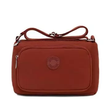 Женская сумка большой вместимости нейлоновая сумка через плечо кроссбоди водонепроницаемая сумка для мамы красный