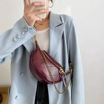 Женская сумка-цепочка через плечо, поясная сумка, сумка через плечо, поясная сумка, роскошная женская сумка на грудь, модная