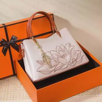 Женская сумка через плечо 2025 года в новом стиле — идеальный подарок на День матери для мам среднего возраста, большая вместимость и стильный дизайн