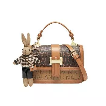 Женская сумка через плечо (21*6,5*14 СМ) 612410015 коричневый