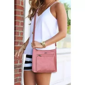 Женская сумка через плечо 24 x 22 x 8 cm