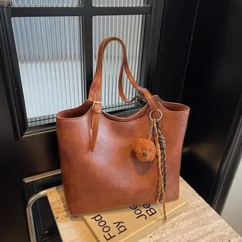 Женская сумка через плечо, большая вместимость, сумка через плечо, сумка для путешественников чёрный