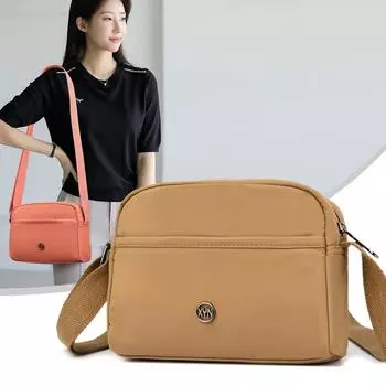 Женская сумка через плечо, большая вместимость, сумка через плечо, легкая нейлоновая маленькая сумка, сумка для мамы зелёный