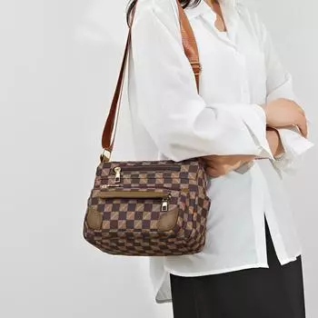 Женская сумка через плечо, большая вместительная сумка через плечо с принтом, мягкая кожаная сумка