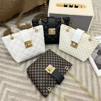 Женская сумка через плечо, большая вместительная сумка, женская сумка с вышитым принтом, сумка-тоут белый