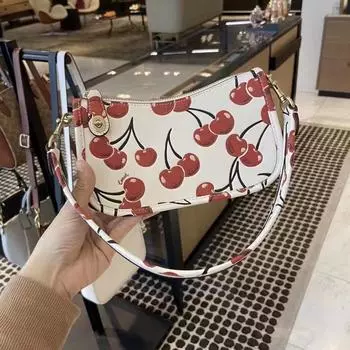 Женская сумка через плечо Cherry Vintage Mahjong Genuine Leather