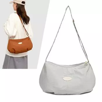 Женская сумка через плечо Commuter Underarm Bag Solid Color Crossbody Bag хаки