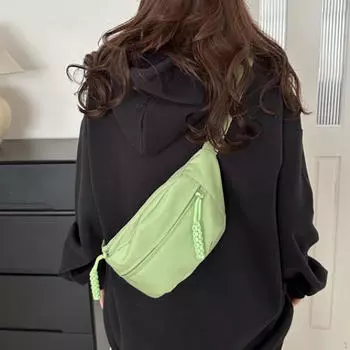 Женская сумка через плечо Crossbody Pouch Men Chest для тренировок, велоспорта, кемпинга