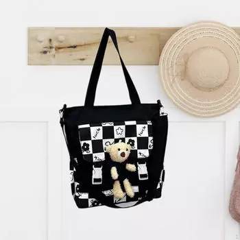 Женская сумка через плечо для работы на открытом воздухе, летней вечеринки чёрный