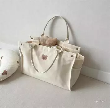 Женская сумка через плечо из цветочного холста One Size бежевый