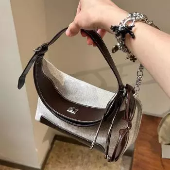 Женская сумка через плечо из искусственной кожи, винтажная холщовая сумка-тоут с меховой кисточкой, сумка через плечо Boston