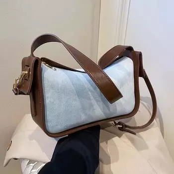 Женская сумка через плечо из искусственной кожи, модные сумки через плечо, пэчворк, универсальные текстурированные дорожные женские сумки, новые