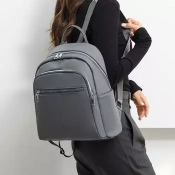 Женская сумка через плечо из искусственной кожи, однотонный рюкзак, пригородная сумка синий